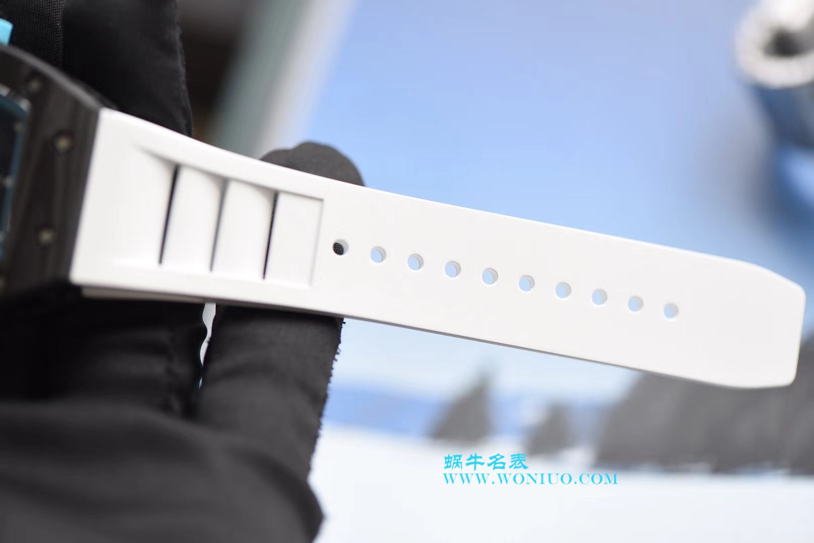   KV  理查德米尔RICHARDMILLE 最强版RM055巴巴沃森.蒂芙尼蓝阿布扎比赛道特别纪念版 / RM 055G