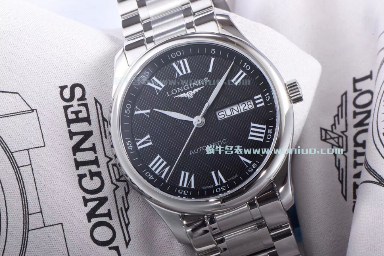   LG  浪琴MASTER COLLECTION名匠系列L2.755.4.51.6《钢带》，L2.755.4.51.7《皮带》腕表 / L102