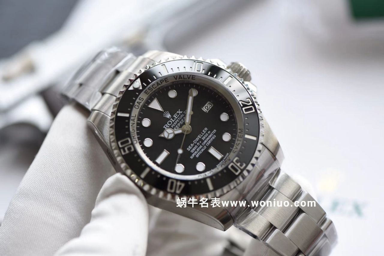 AR黑鬼王904L超级3135机新款 AR劳力士SEA-DWELLER鬼王44MM副本的十年精华 / R2115