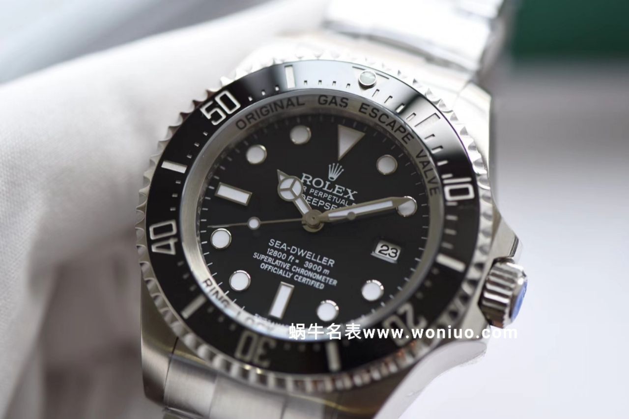 AR黑鬼王904L超级3135机新款 AR劳力士SEA-DWELLER鬼王44MM副本的十年精华 / R2115