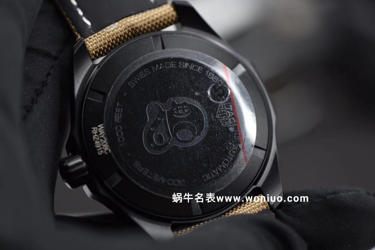 V6厂版本新品～豪雅竟潜43mm黑壳 同步专柜最新款  / TG059