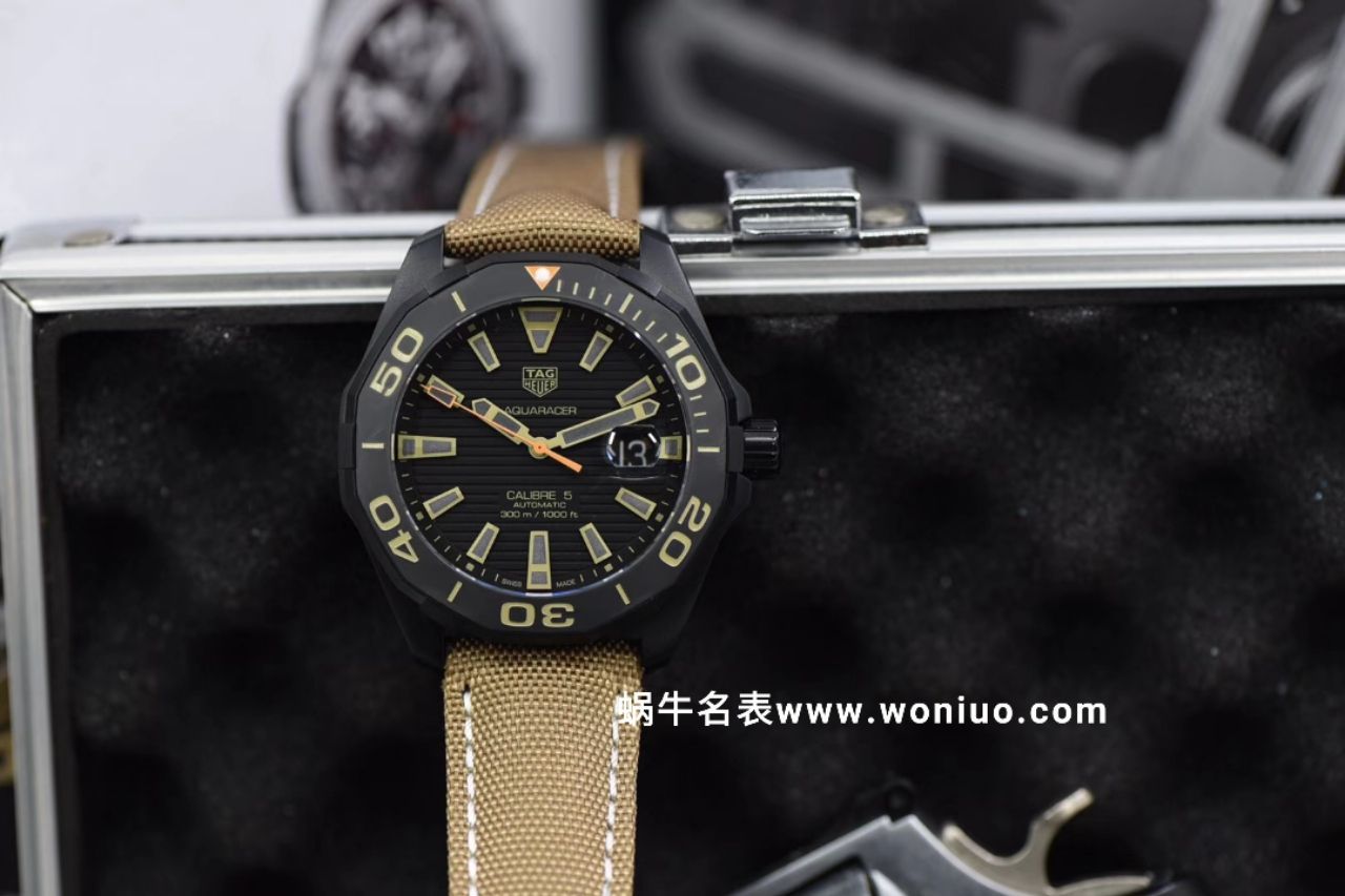 V6厂版本新品～豪雅竟潜43mm黑壳 同步专柜最新款  / TG059