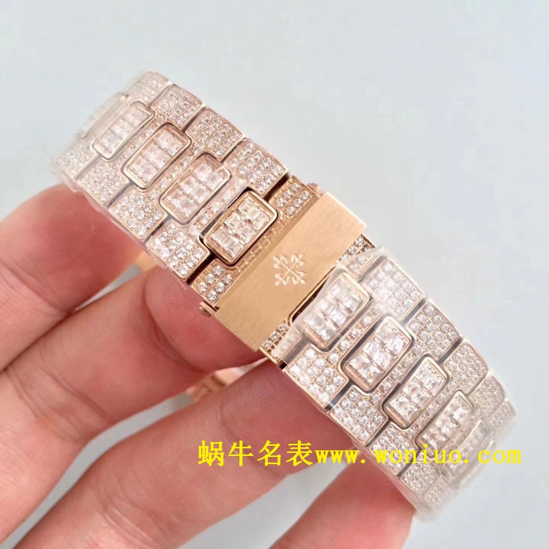 DM新品 百达翡丽满天星 方钻 运动系列鹦鹉螺5719/1G-001 / BD225