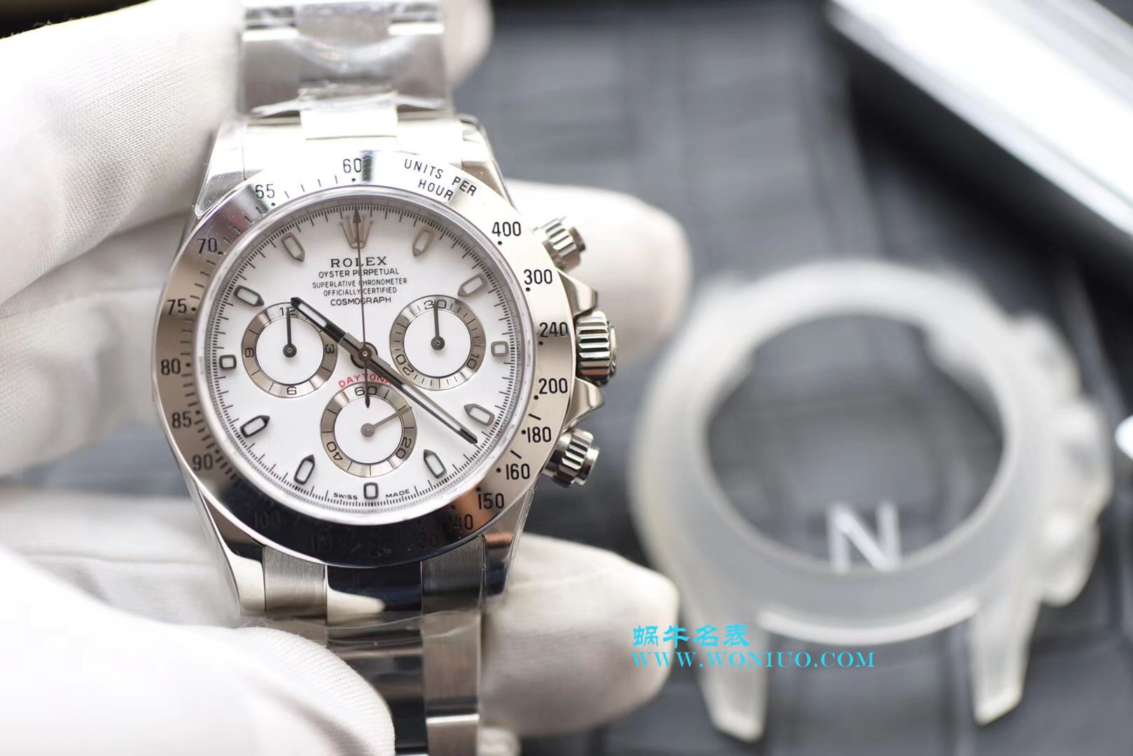   N厂最新神作～原装结构4130  劳力士宇宙计型迪通拿系列116520-78590 白钢迪通拿 / R217