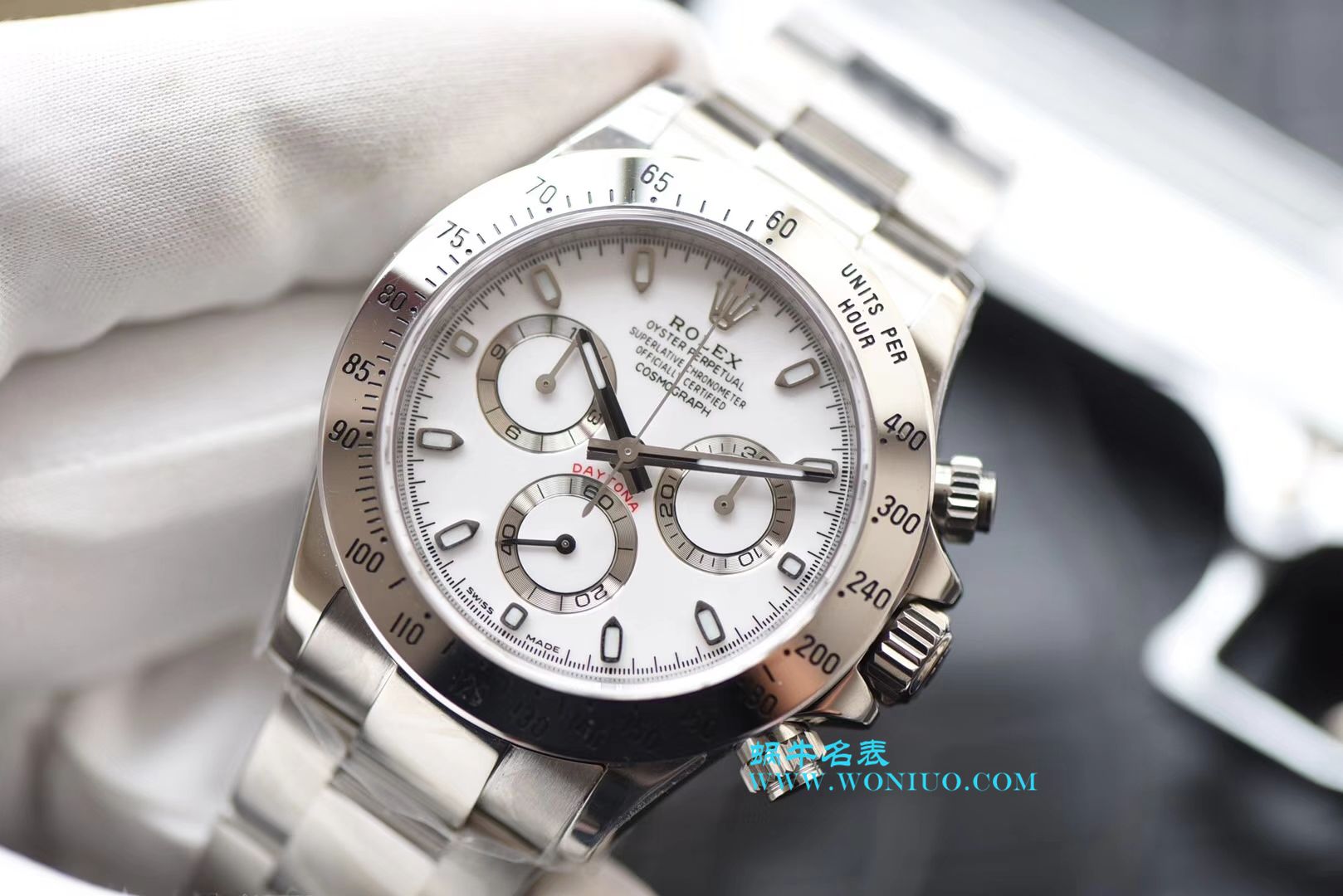   N厂最新神作～原装结构4130  劳力士宇宙计型迪通拿系列116520-78590 白钢迪通拿 / R217