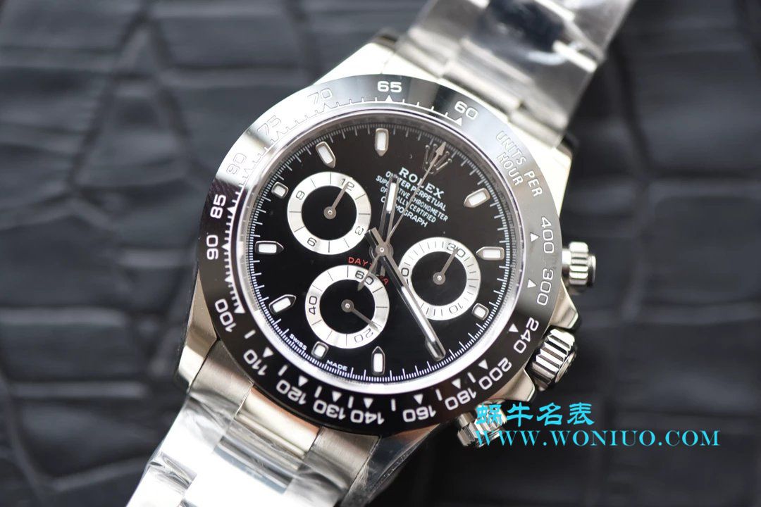   N厂最新神作～原装结构4130迪通拿  116500LN-78590陶瓷圈黑盘机械手表 / R218