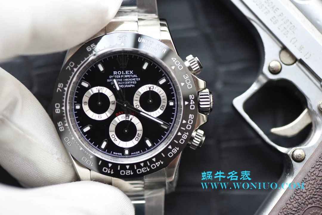   N厂最新神作～原装结构4130迪通拿  116500LN-78590陶瓷圈黑盘机械手表 / R218