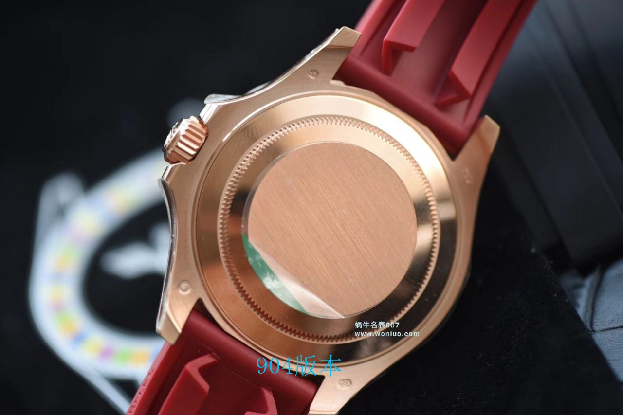   NOOB厂劳力士游艇名仕型系列116695SATS“糖豆”圈彩虹游艇劳力士游艇腕表 / R192