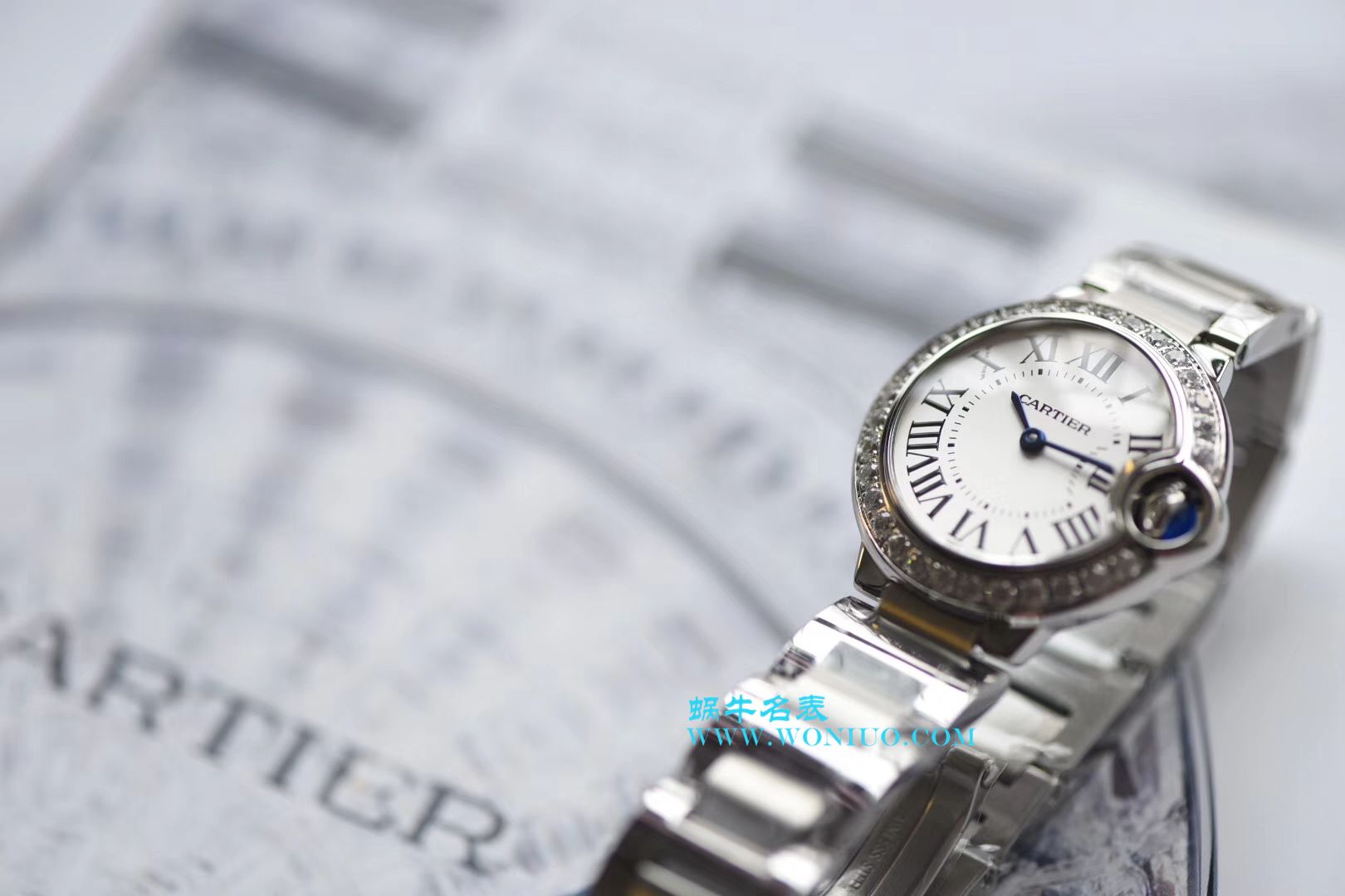 V6新品卡地亚蓝气球28mm W4BB0015 市面最高版本 奢华精致 / K160