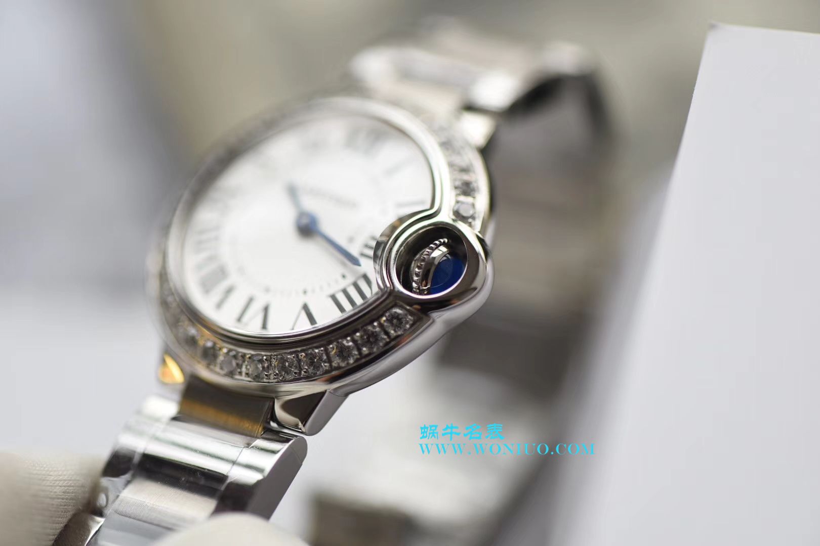 V6新品卡地亚蓝气球28mm W4BB0015 市面最高版本 奢华精致 / K160