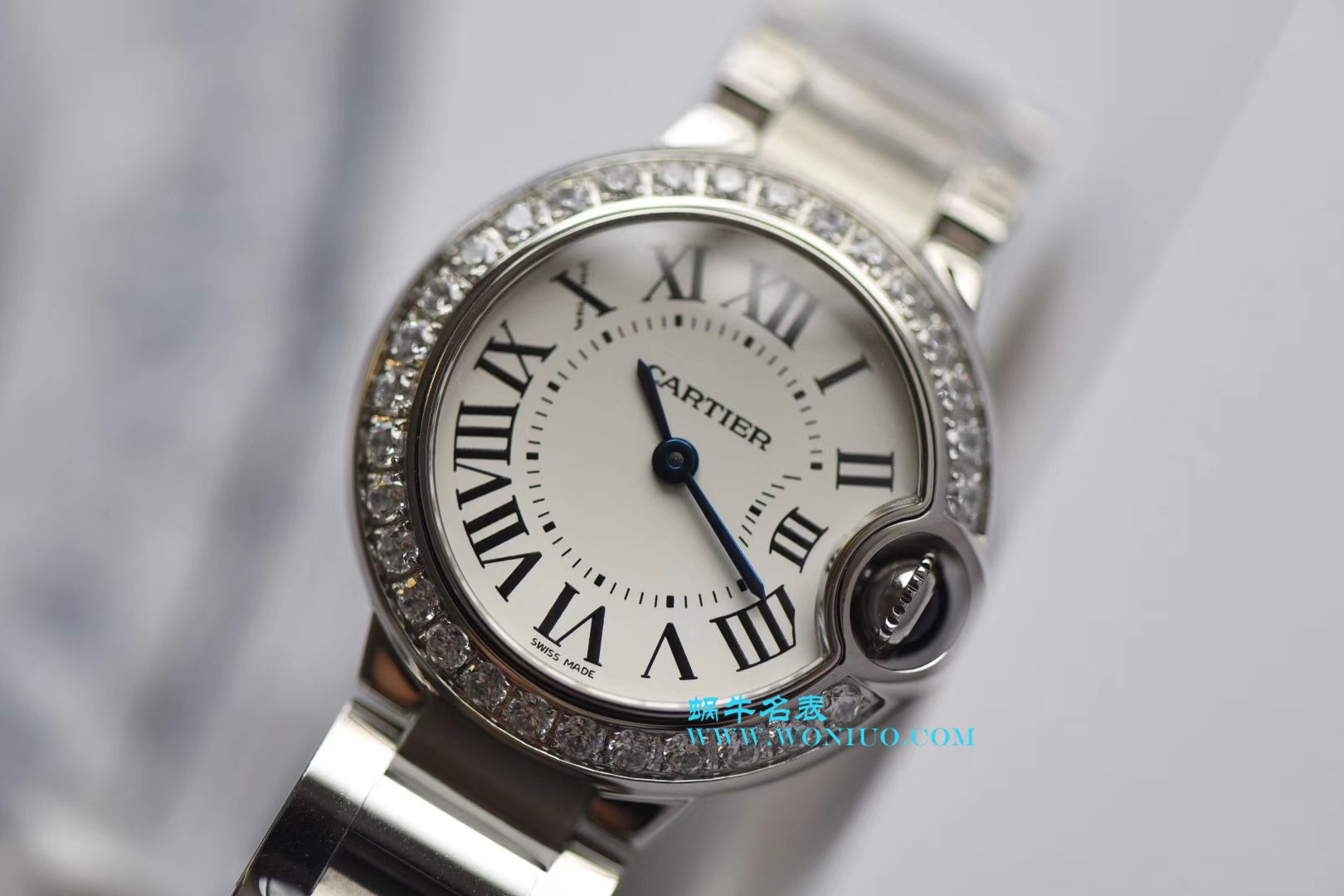 V6新品卡地亚蓝气球28mm W4BB0015 市面最高版本 奢华精致 / K160