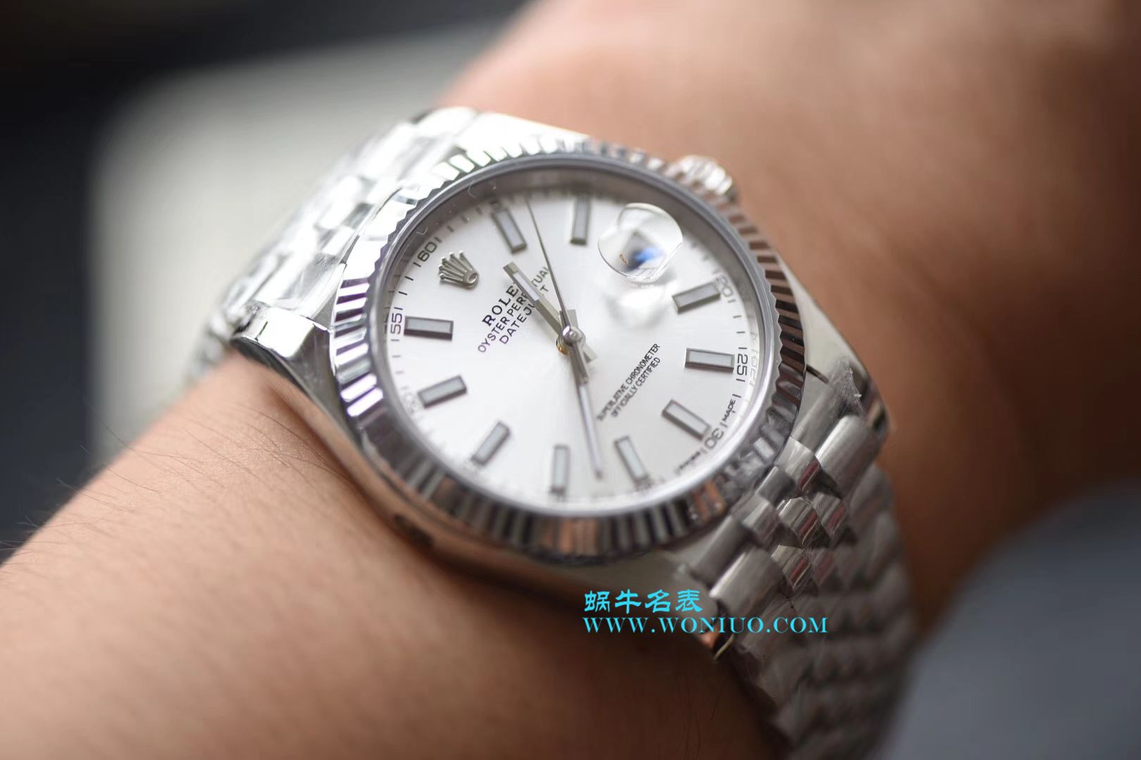  N厂劳力士日志型系列116334 白盘腕表 / RBD090