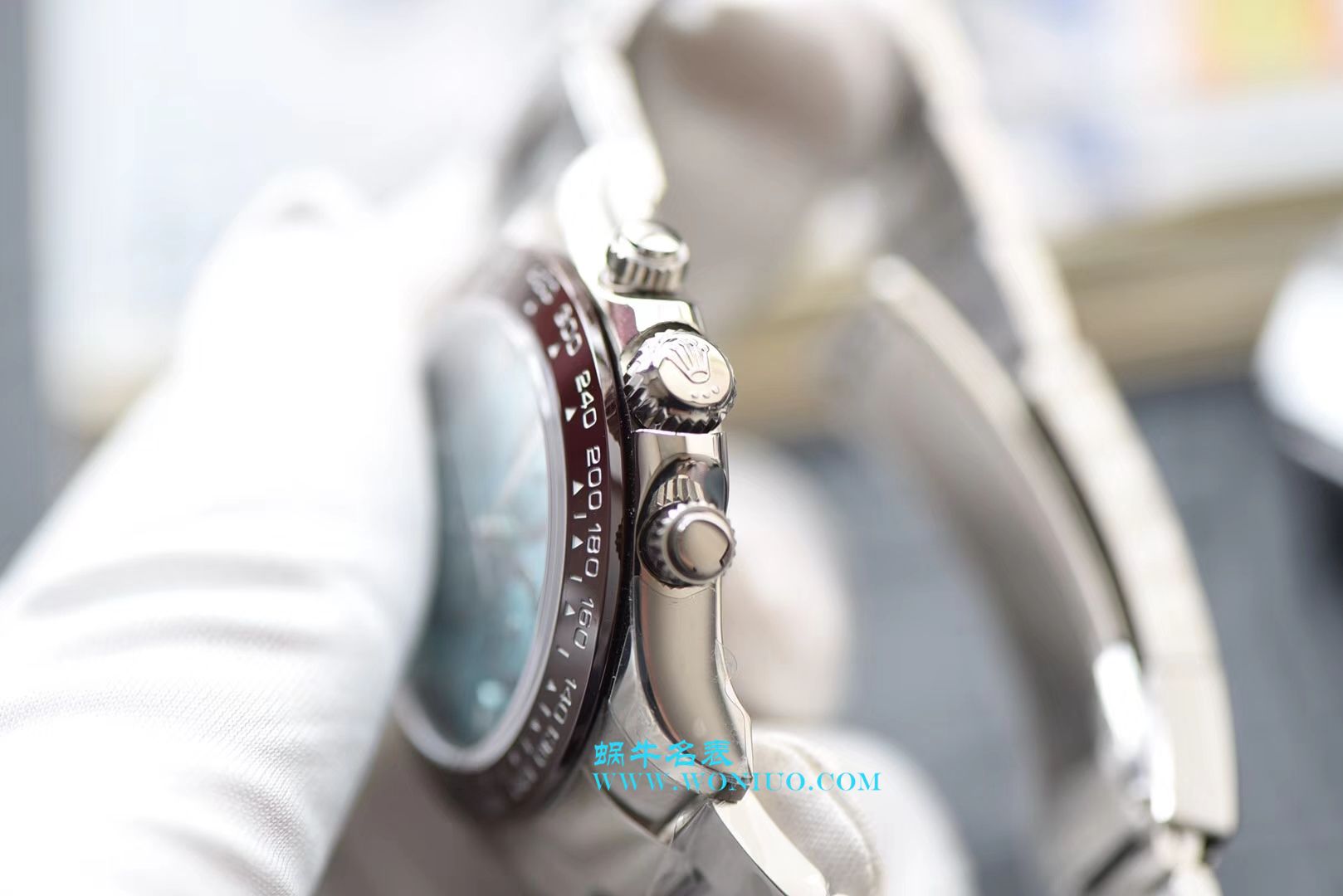   N厂劳力士宇宙计型迪通拿系列116506-78596冰蓝盘棕面计时外圈腕表 / R236