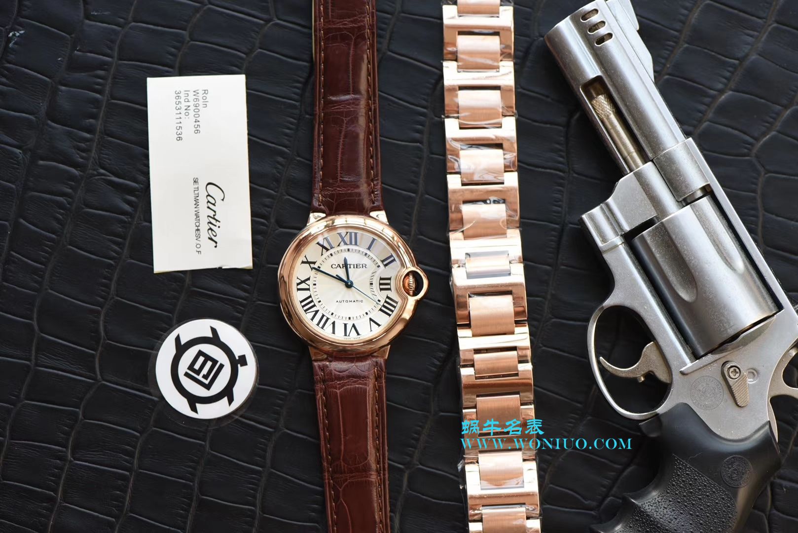 V9出品卡地亚枚金款蓝气球，又一之选、33毫米、36mm白金玫瑰金女士腕表 / K161