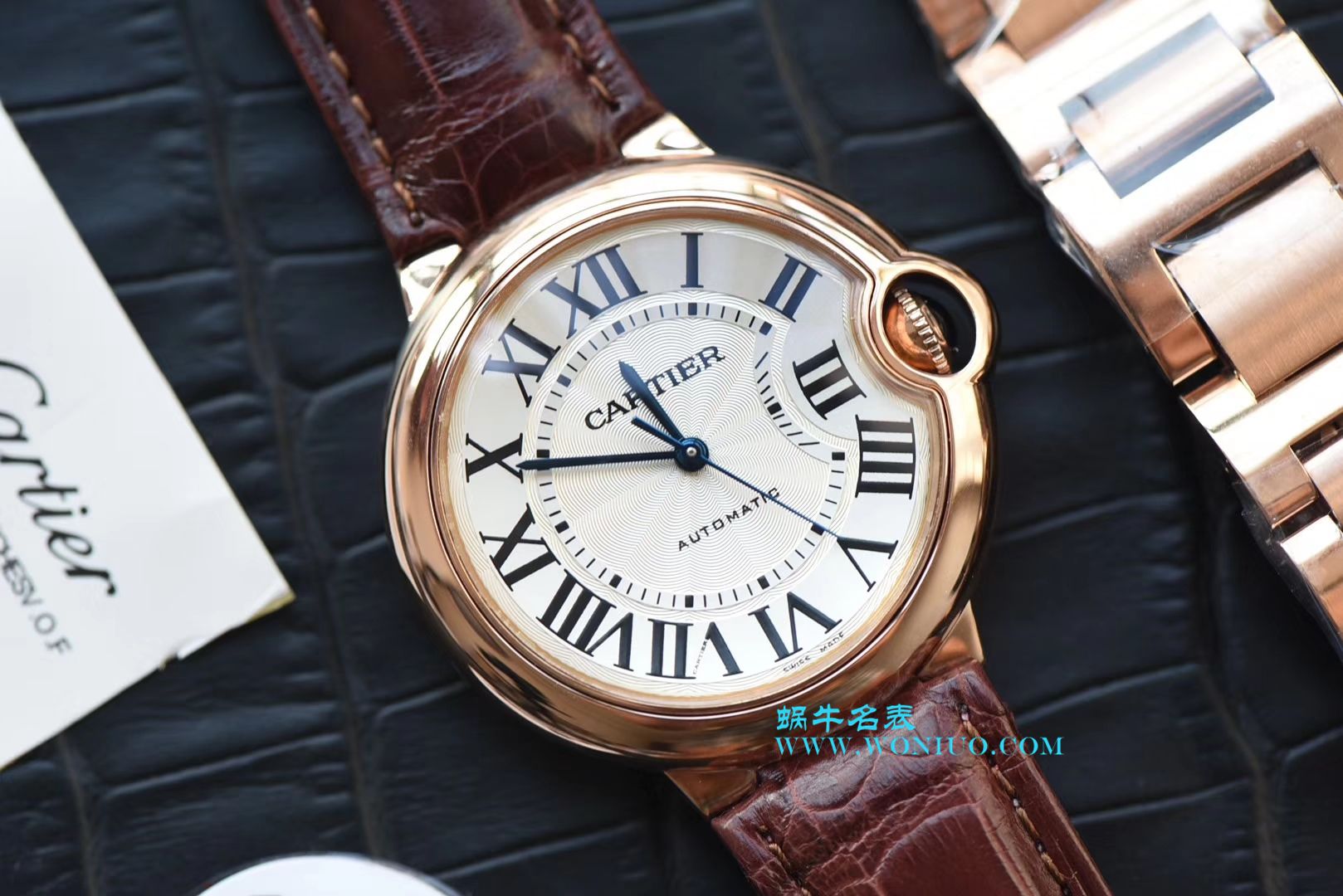 V9出品卡地亚枚金款蓝气球，又一之选、33毫米、36mm白金玫瑰金女士腕表 / K161