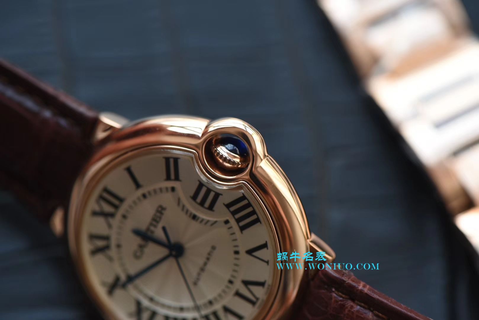 V9出品卡地亚枚金款蓝气球，又一之选、33毫米、36mm白金玫瑰金女士腕表 / K161