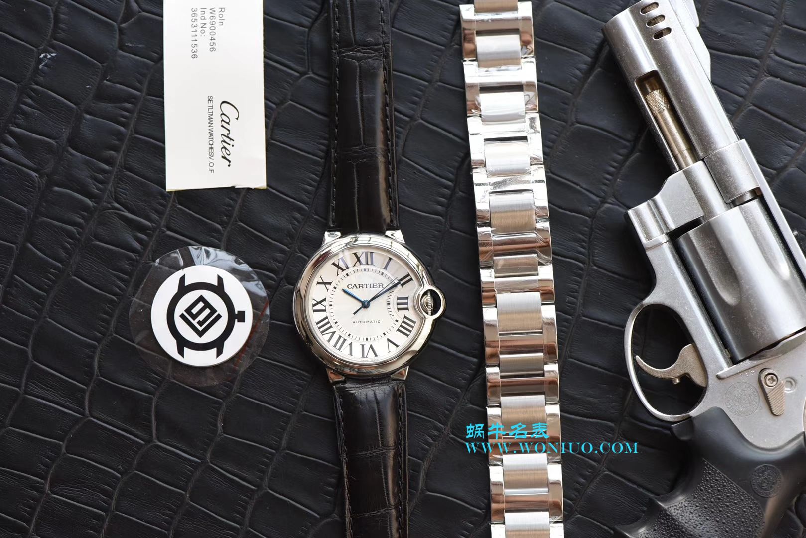 V9出品卡地亚枚金款蓝气球，又一之选、33毫米、36mm白金玫瑰金女士腕表 / K161