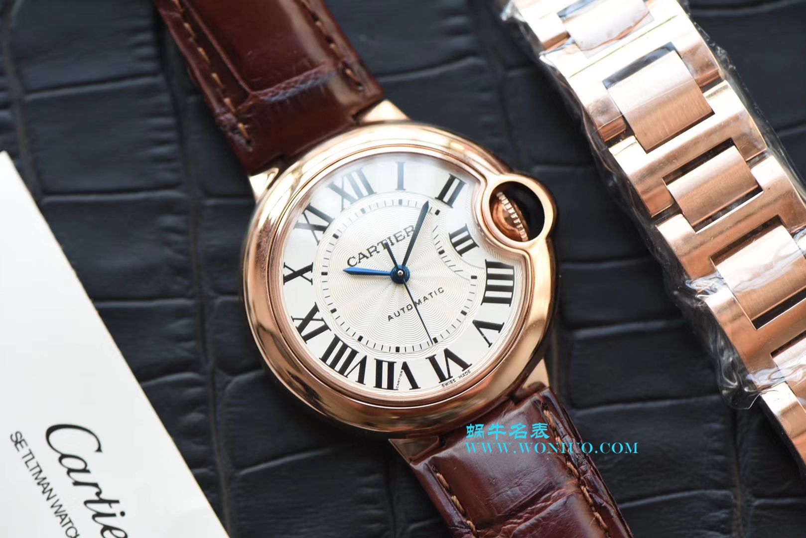 V9出品卡地亚枚金款蓝气球，又一之选、33毫米、36mm白金玫瑰金女士腕表 / K161