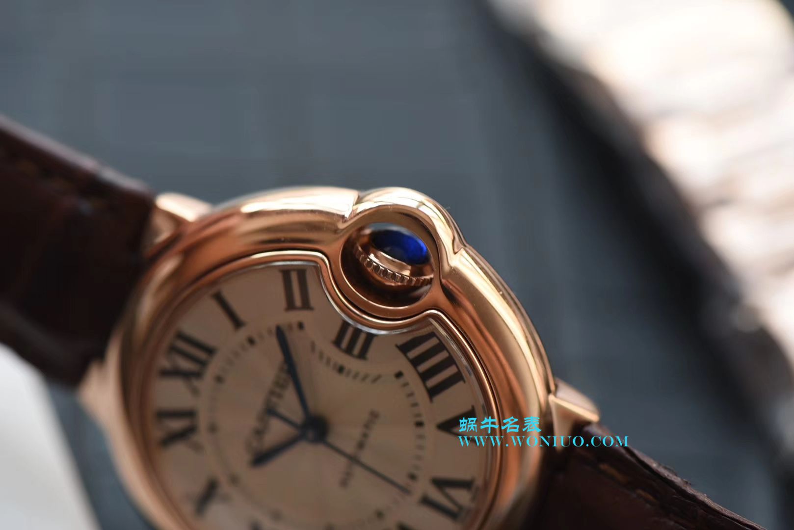 V9出品卡地亚枚金款蓝气球，又一之选、33毫米、36mm白金玫瑰金女士腕表 / K161