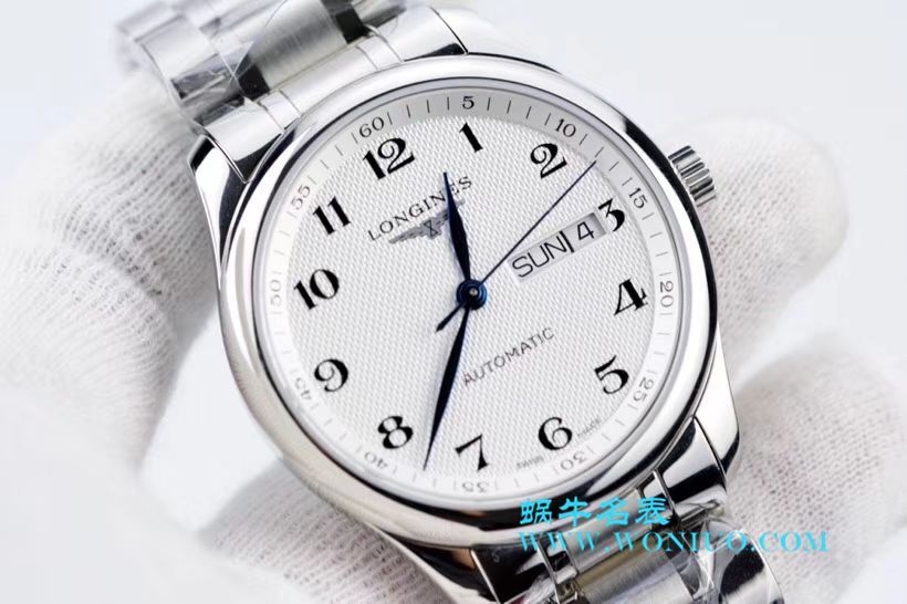   LG  浪琴名匠系列星期日历双历L2.755.4.78.3腕表 / L099