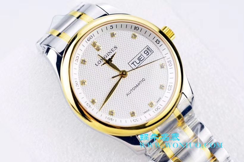   LG  浪琴名匠系列星期日历双历L2.755.4.78.3腕表 / L099