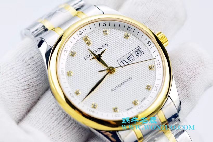   LG  浪琴名匠系列星期日历双历L2.755.4.78.3腕表 / L099