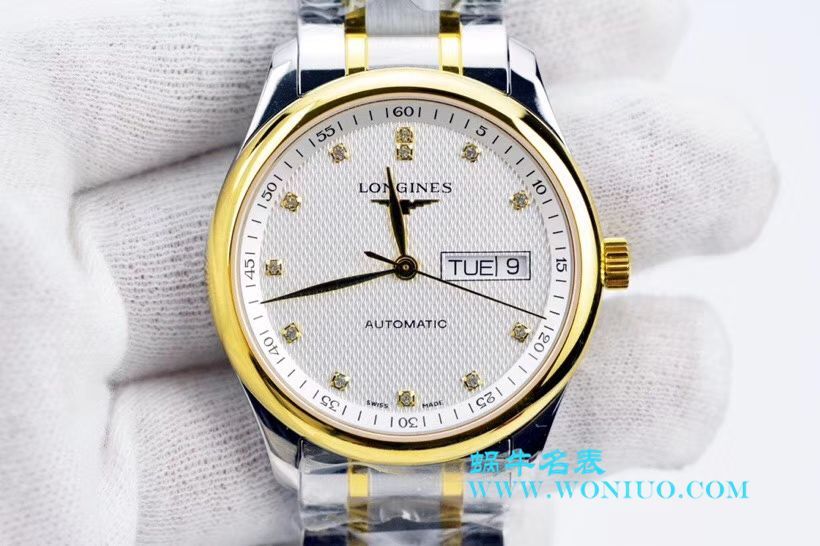   LG  浪琴名匠系列星期日历双历L2.755.4.78.3腕表 / L099