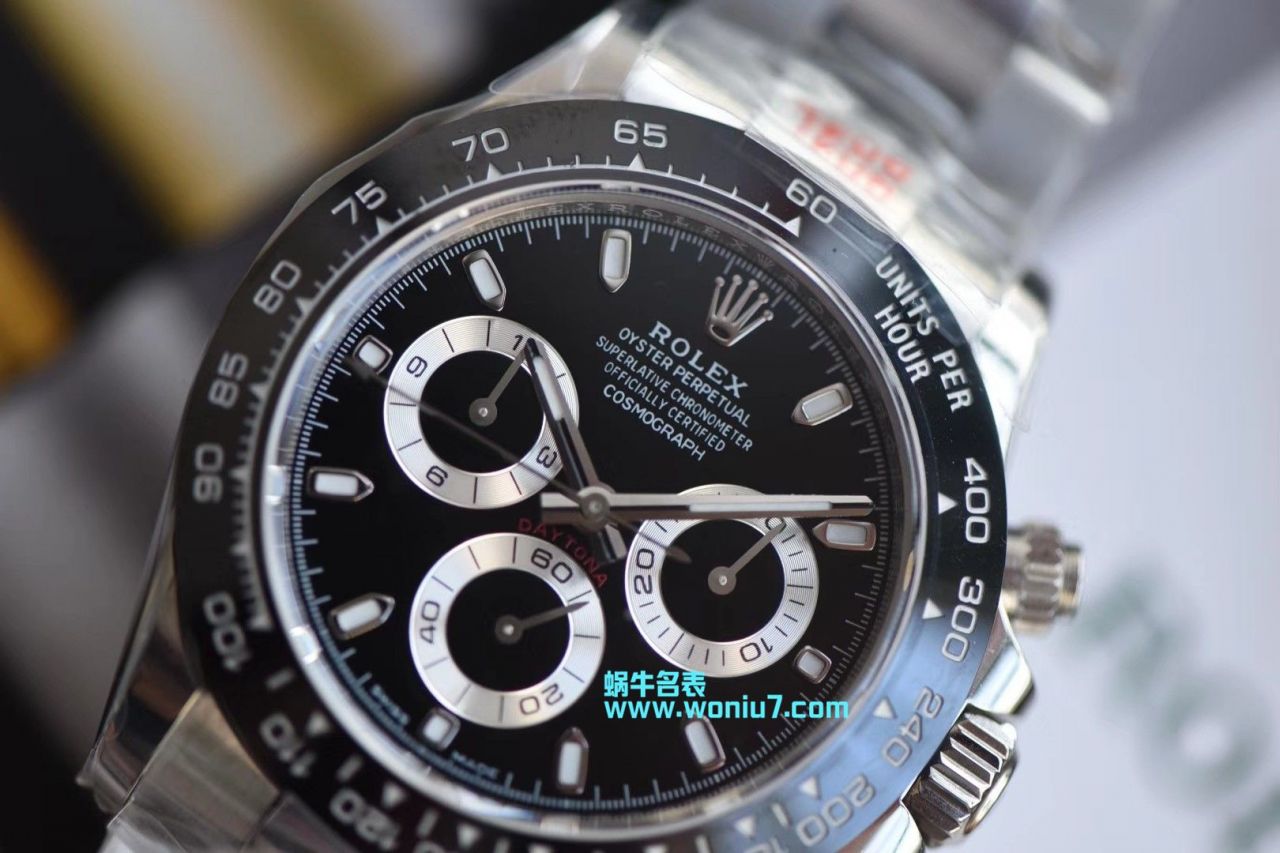   N厂最新神作～原装结构4130迪通拿  116500LN-78590陶瓷圈黑盘机械手表 / R218