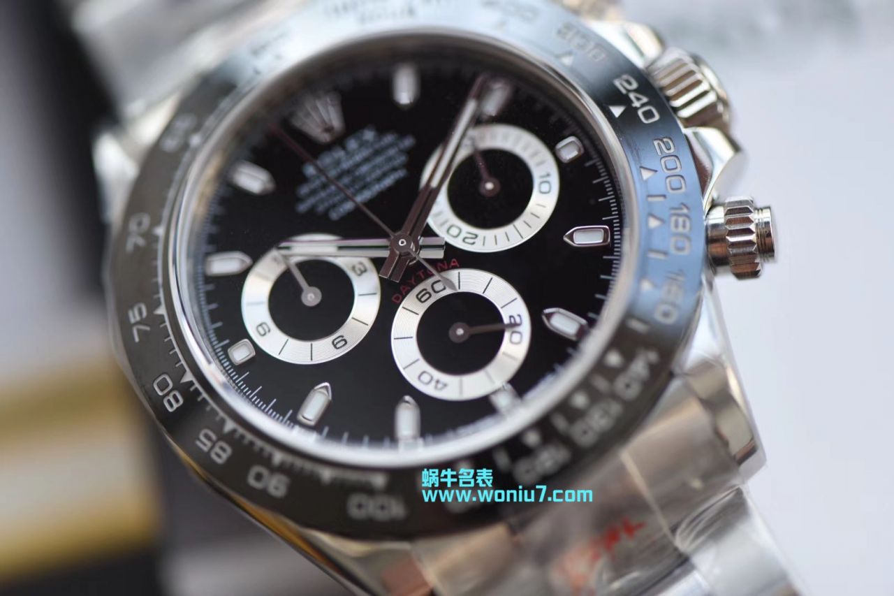   N厂最新神作～原装结构4130迪通拿  116500LN-78590陶瓷圈黑盘机械手表 / R218