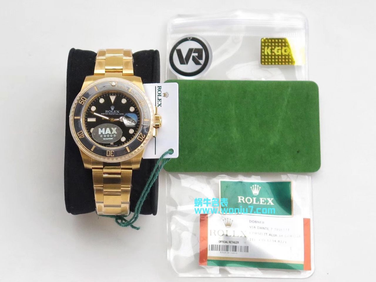   独家视频评测VR  劳力士潜航者型116612-LN-97203包间金黑水鬼 / R197