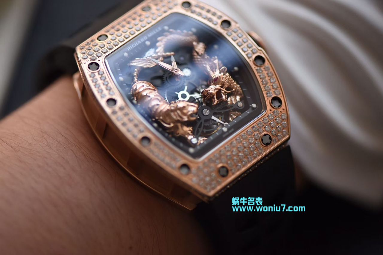   KV  里查德米尔女士系列RM 51-01 TOURBILLON TIGER AND DRAGON - MICHEL腕表 / RM 051