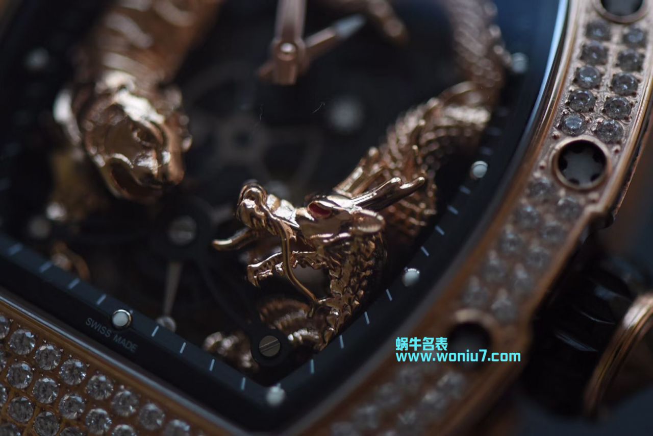   KV  里查德米尔女士系列RM 51-01 TOURBILLON TIGER AND DRAGON - MICHEL腕表 / RM 051