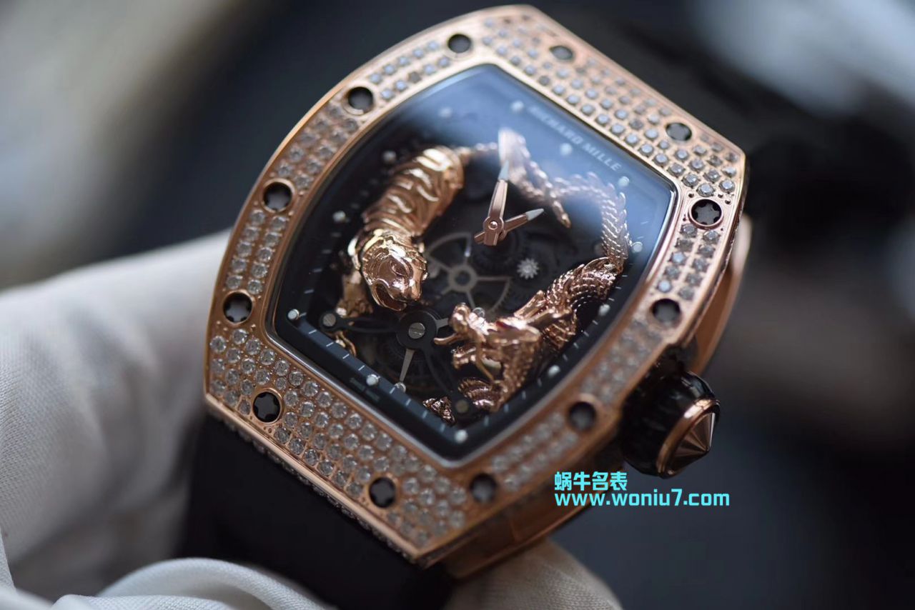   KV  里查德米尔女士系列RM 51-01 TOURBILLON TIGER AND DRAGON - MICHEL腕表 / RM 051