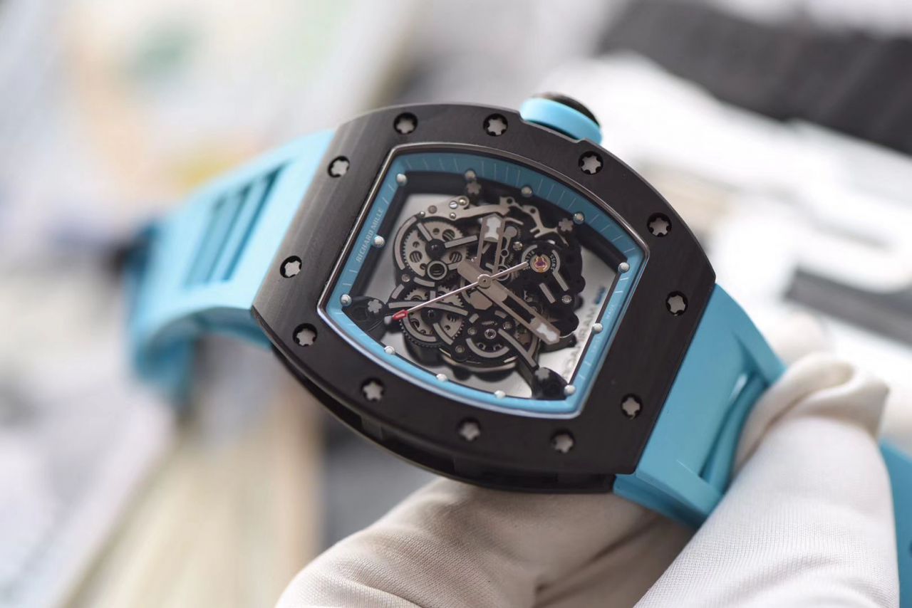   KV  理查德.米勒RICHARD MILLE男士系列RM 055碳纤维腕表 / KV RM 055