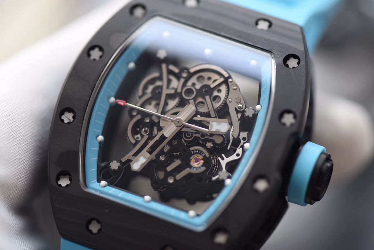   KV  理查德.米勒RICHARD MILLE男士系列RM 055碳纤维腕表 / KV RM 055