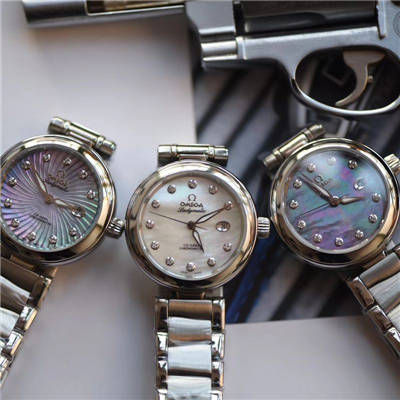   V6  欧米茄碟飞系列鸟巢425.30.34.20.55.002、425.30.34.20.57.002、425.30.34.20.57.004腕表