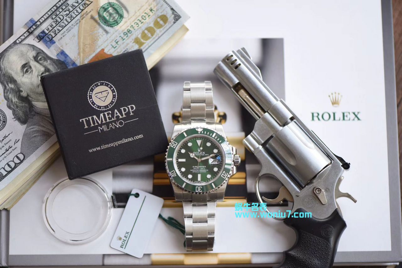   视频解析DJ  劳力士潜航者116610-LV-97200绿水鬼腕表 / R238