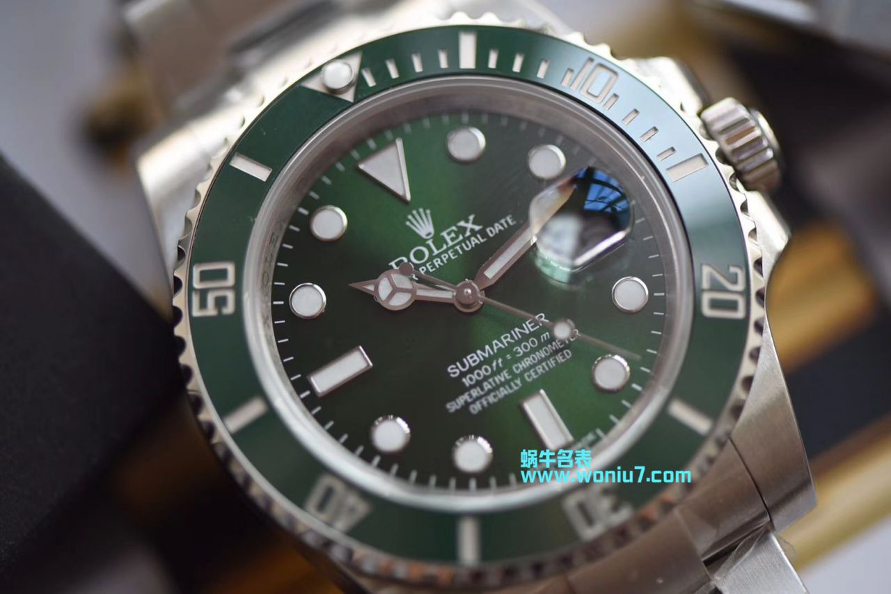   视频解析DJ  劳力士潜航者116610-LV-97200绿水鬼腕表 / R238