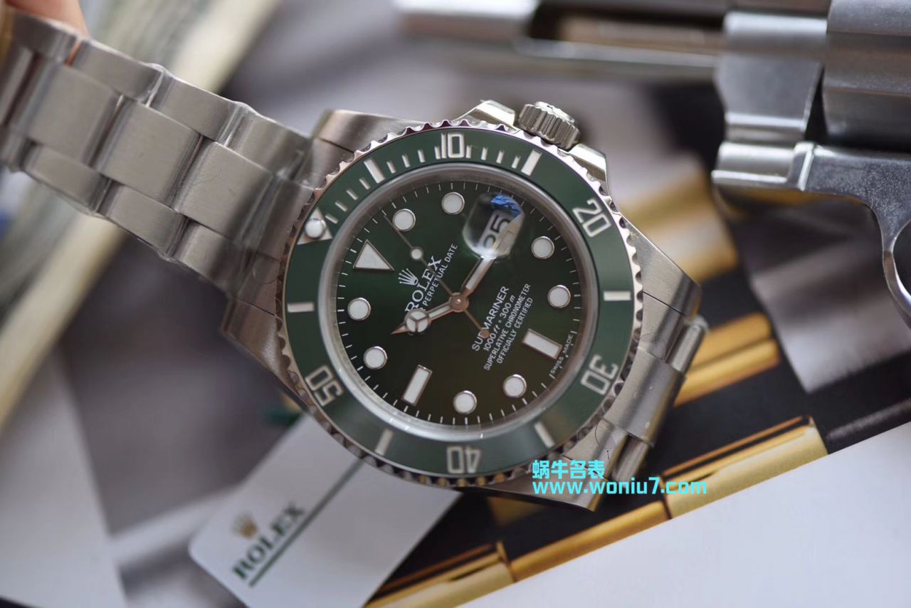   视频解析DJ  劳力士潜航者116610-LV-97200绿水鬼腕表 / R238