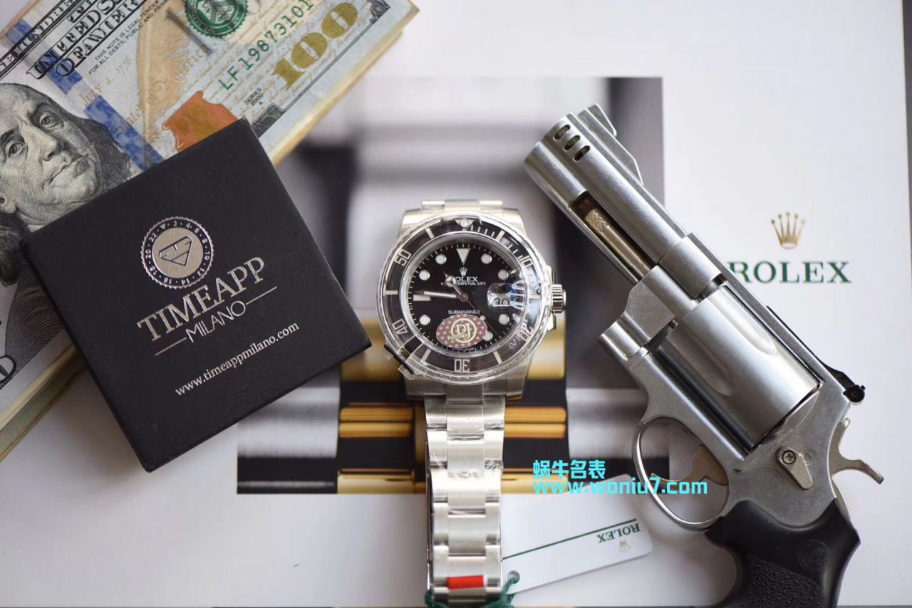   视频解析DJ  劳力士潜航者型系列116610LN-97200 黑盘腕表(黑水鬼) / R239