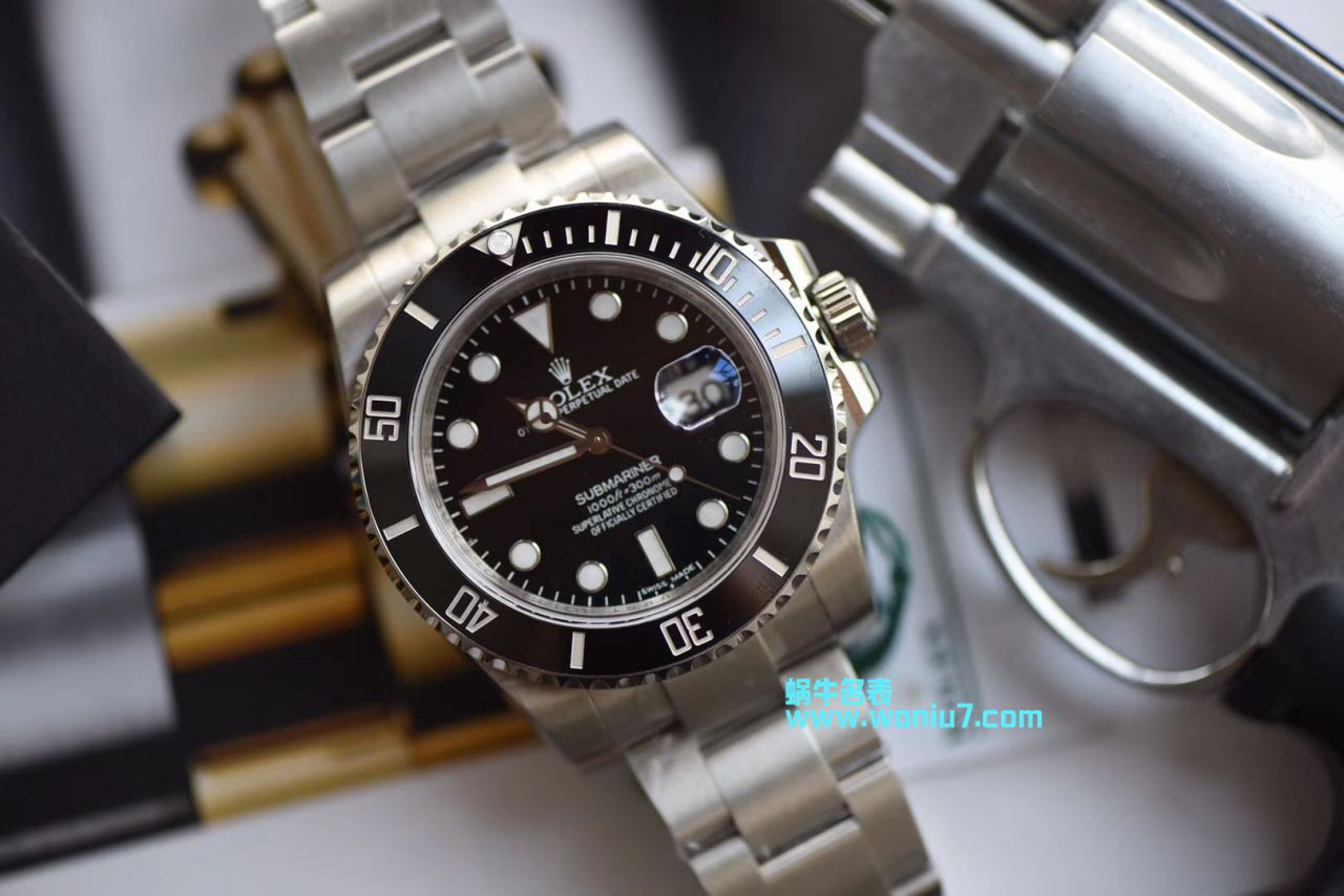   视频解析DJ  劳力士潜航者型系列116610LN-97200 黑盘腕表(黑水鬼) / R239