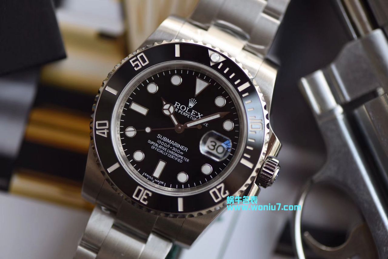   视频解析DJ  劳力士潜航者型系列116610LN-97200 黑盘腕表(黑水鬼) / R239