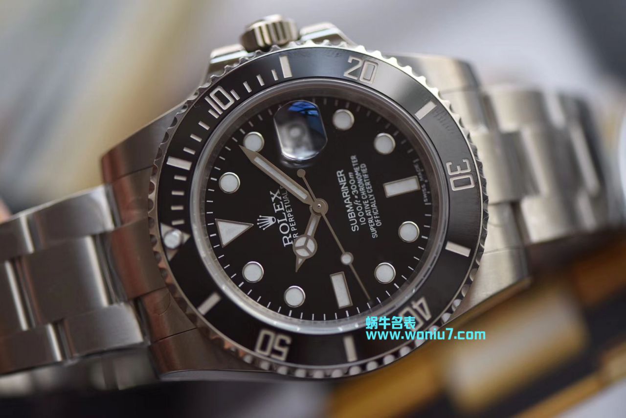   视频解析DJ  劳力士潜航者型系列116610LN-97200 黑盘腕表(黑水鬼) / R239