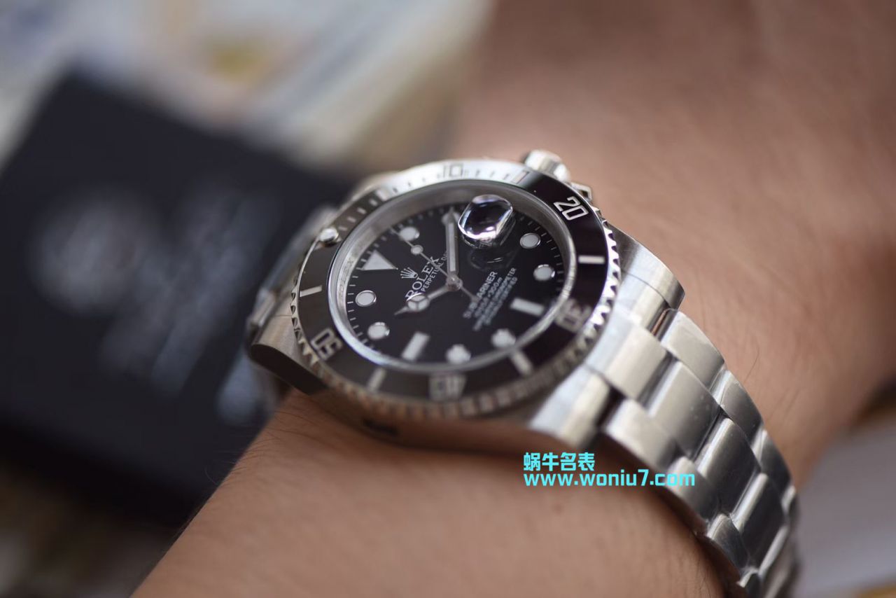   视频解析DJ  劳力士潜航者型系列116610LN-97200 黑盘腕表(黑水鬼) / R239