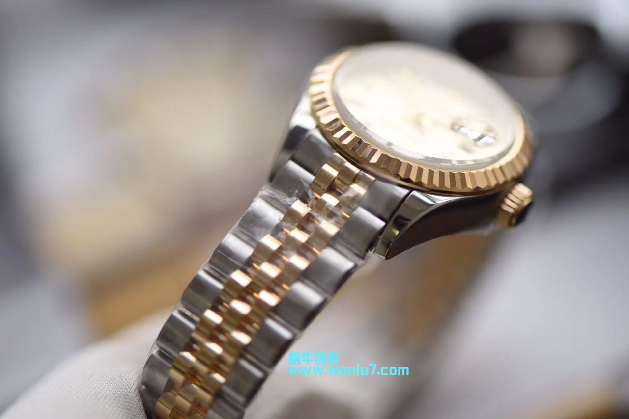   包金款  劳力士女装日志型179173（条钉）279173（钻钉）香槟面腕表 / R250
