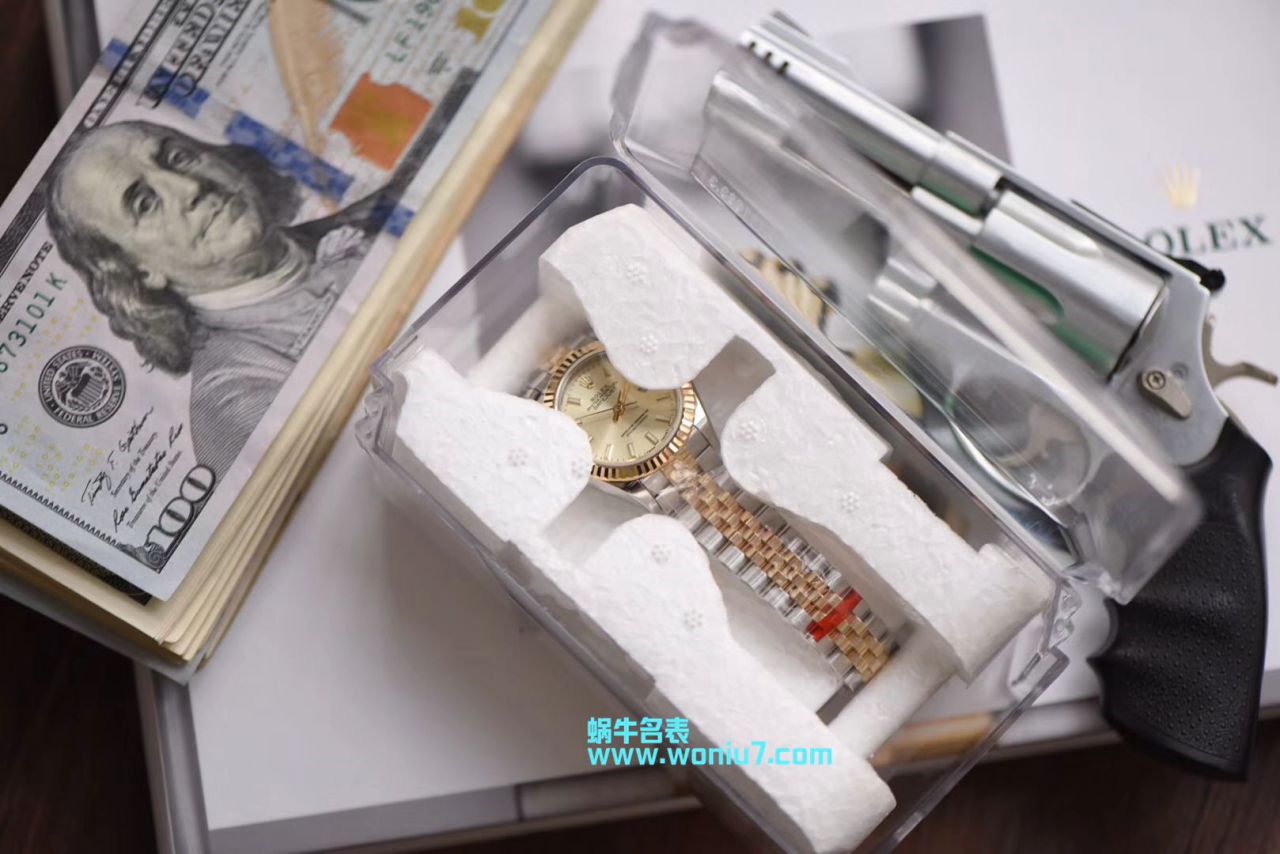   包金款  劳力士女装日志型179173（条钉）279173（钻钉）香槟面腕表 / R250