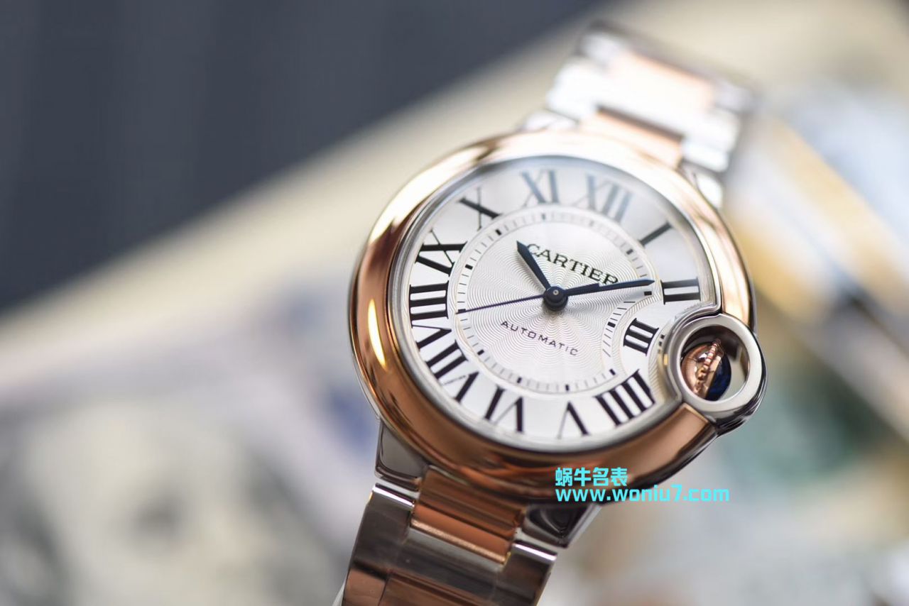   V6  卡地亚蓝气球系列W2BB0023女士33毫米腕表 / K167