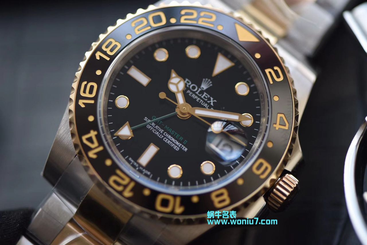  N厂高劳力士格林尼治型II系列116713-LN-78203包真金腕表 / R251