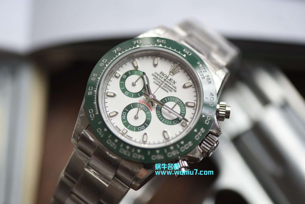   台湾厂劳力士迪通拿绿圈～最高品质 / R242