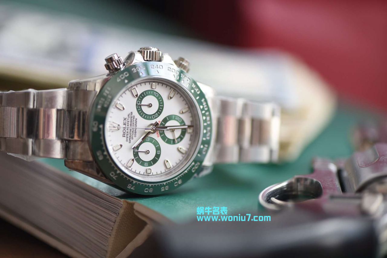   台湾厂劳力士迪通拿绿圈～最高品质 / R242